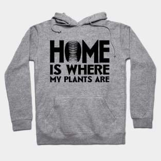 Home Is Where My Plants Are Hoodie